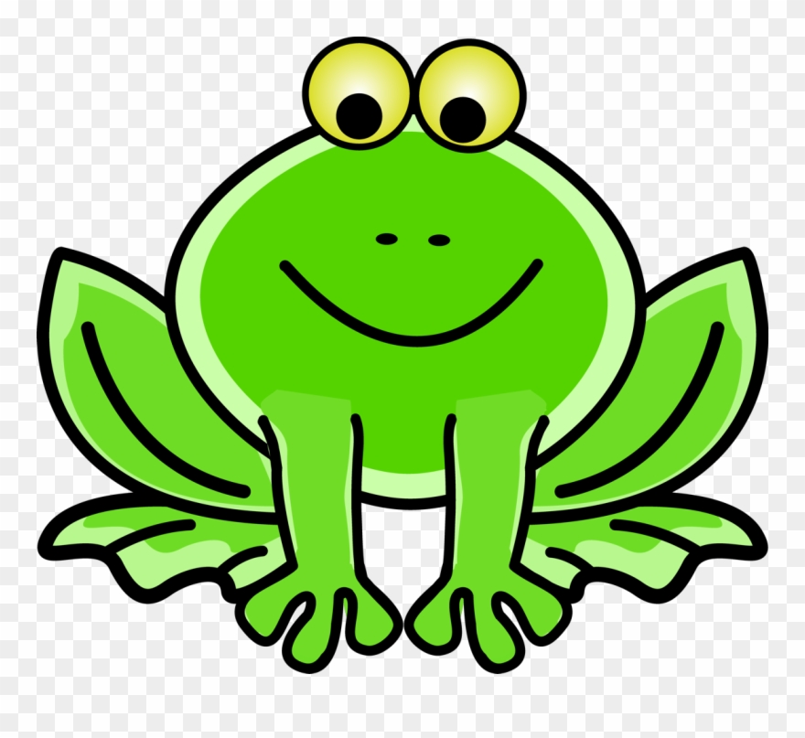 This Clipart Image Is Available In Isolated Png Large - Frog Clipart Free Transparent Png