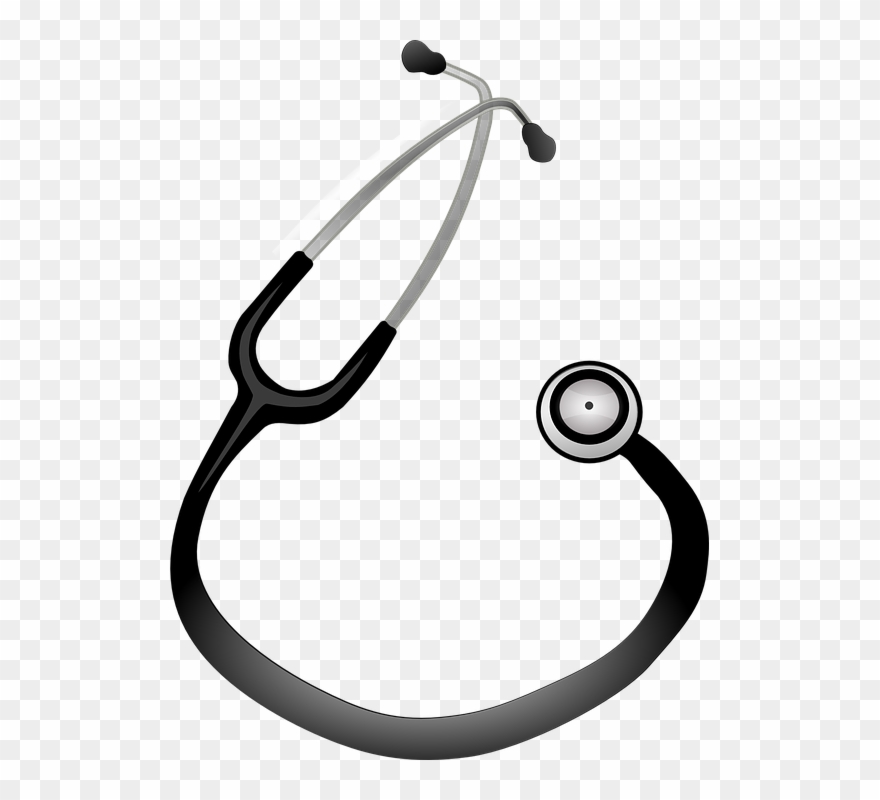 Free Vector Graphic Stethoscope Medical Medicine Image - Stethoscope Png Clipart