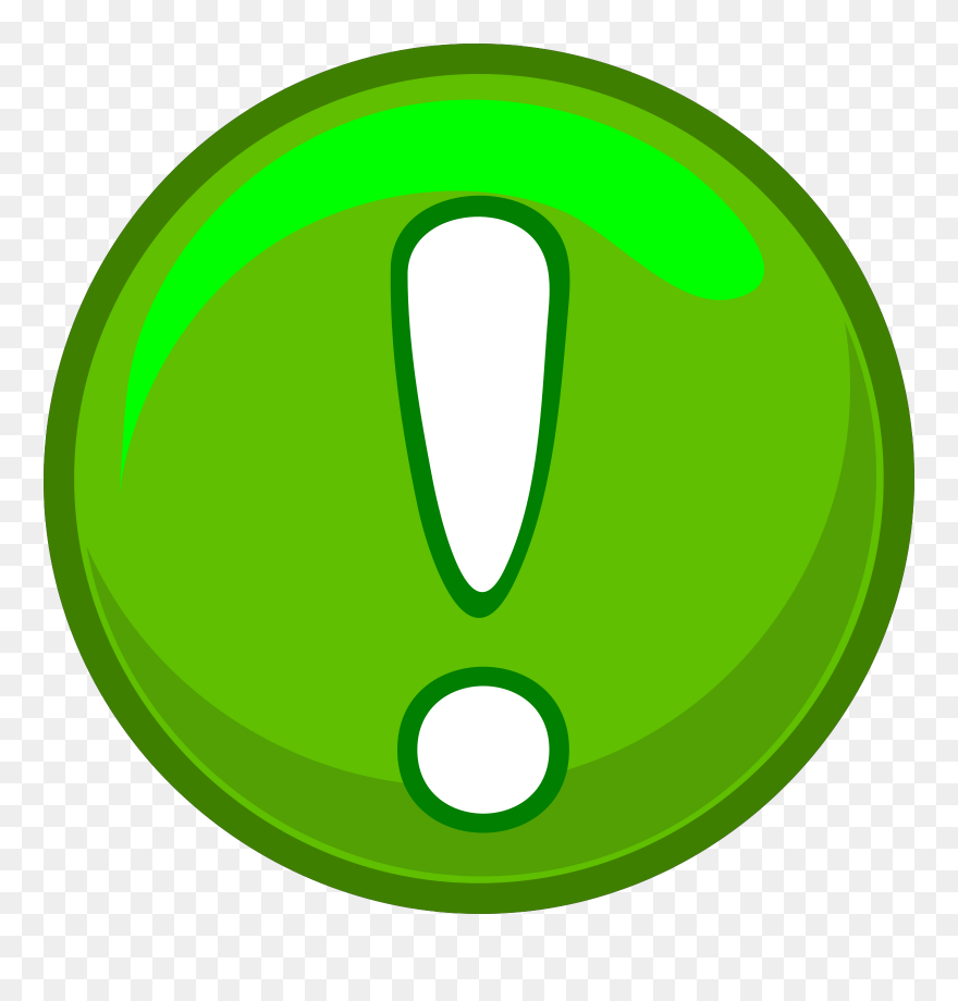 Green Icon Clip Art At Clker Com - Alert Icon Green Png Transparent Png