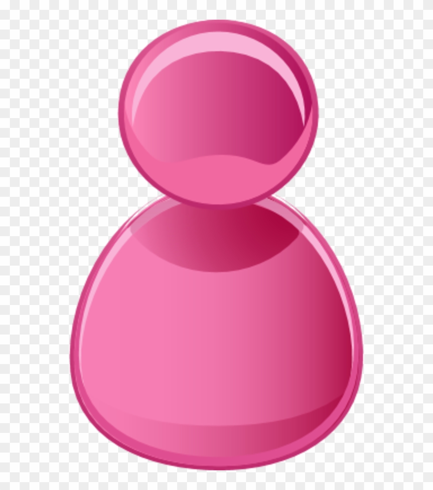 User Icon Vector Clip Art Clipart - Pink Person Icon Png Transparent Png