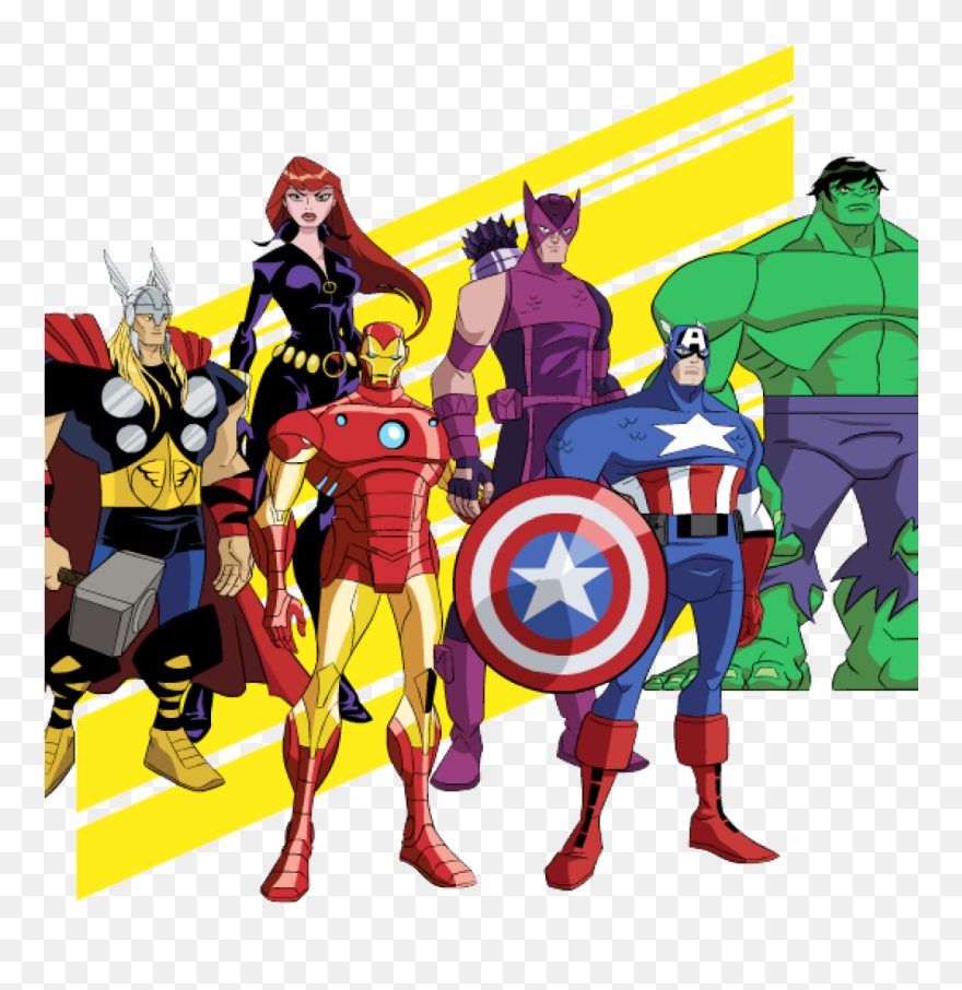 Marvel Clipart Free Avengers Clip Art Clipart Football - Avengers Free Clip Art - Png Download
