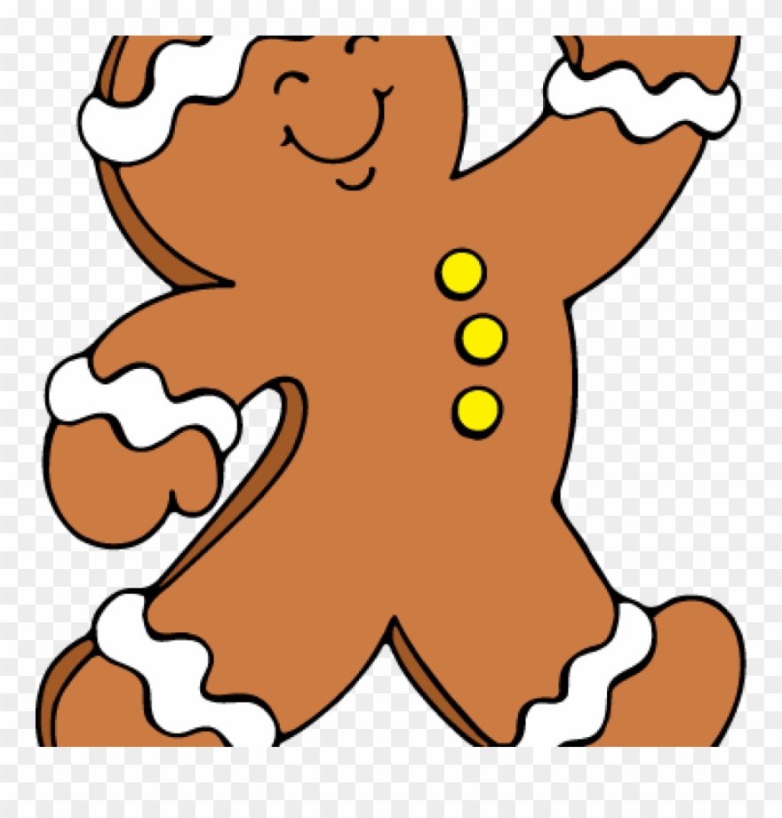 Gingerbread Man Clip Art Turtle Gingerbread Man Clip - Gingerbread Man Clip Art - Png Download