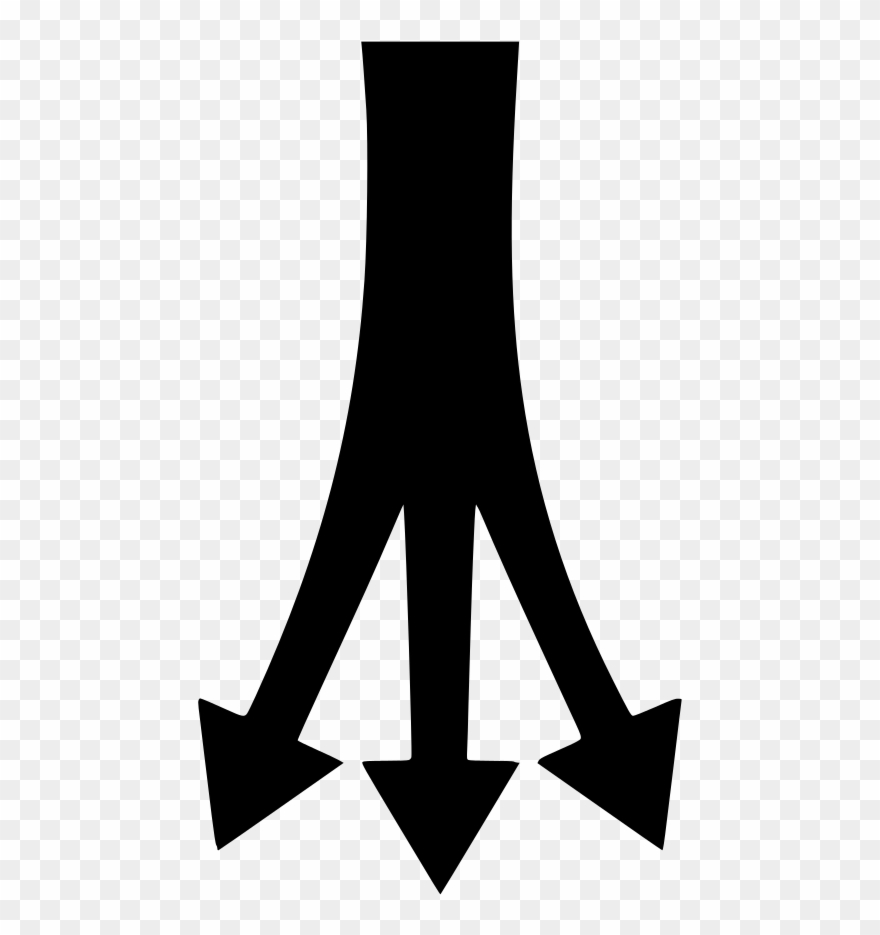 1 To 3 Arrows - Arrow One To Three Clipart