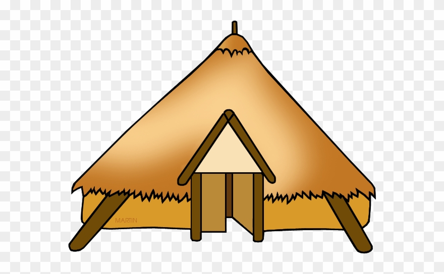 Free Celts Clip Art By Phillip Martin, Celtic House - Ancient Egyptian Houses Clipart - Png Download