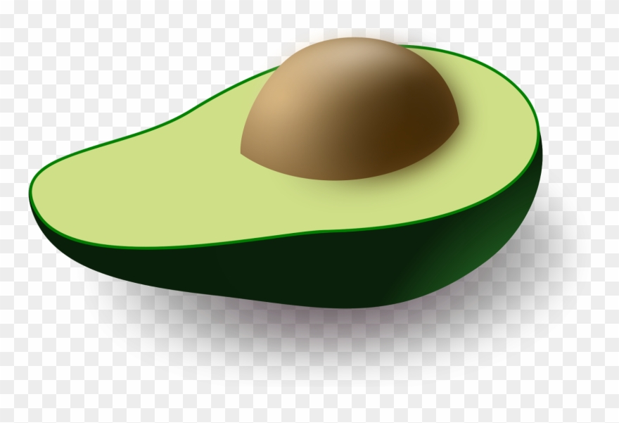Avocado Clip Art - Avacado Clipart - Png Download