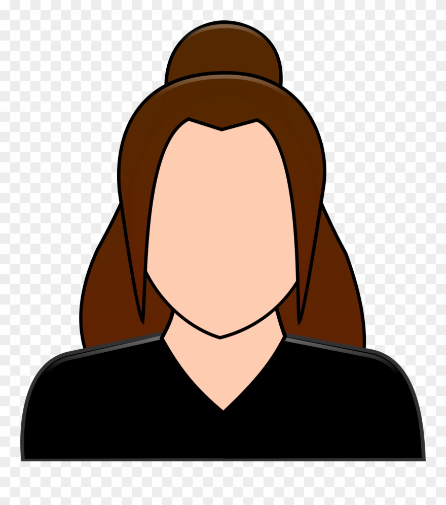 Big Image - Imagen De Usuario Mujer Clipart