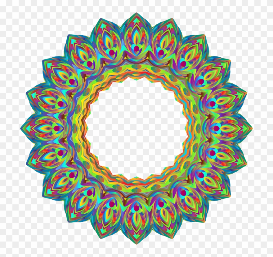 Karina Maria Counseling Rangoli Virtual Race Purpose - Round Mandala Designs For Tattoo Clipart