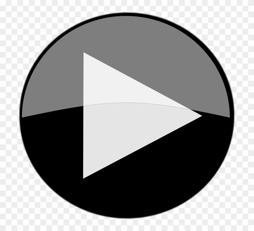 Online Media - Icon Play Pause Png Clipart