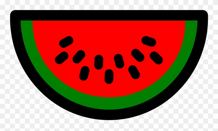 Watermelon Clip Art Clipartcow Clipartix - Watermelon Clip Art - Png Download