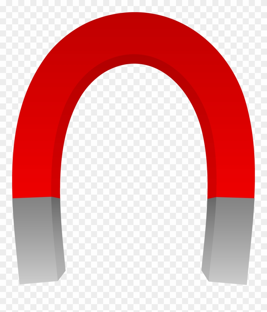 Free Icons Png - Horseshoe Magnet Clip Art Transparent Png