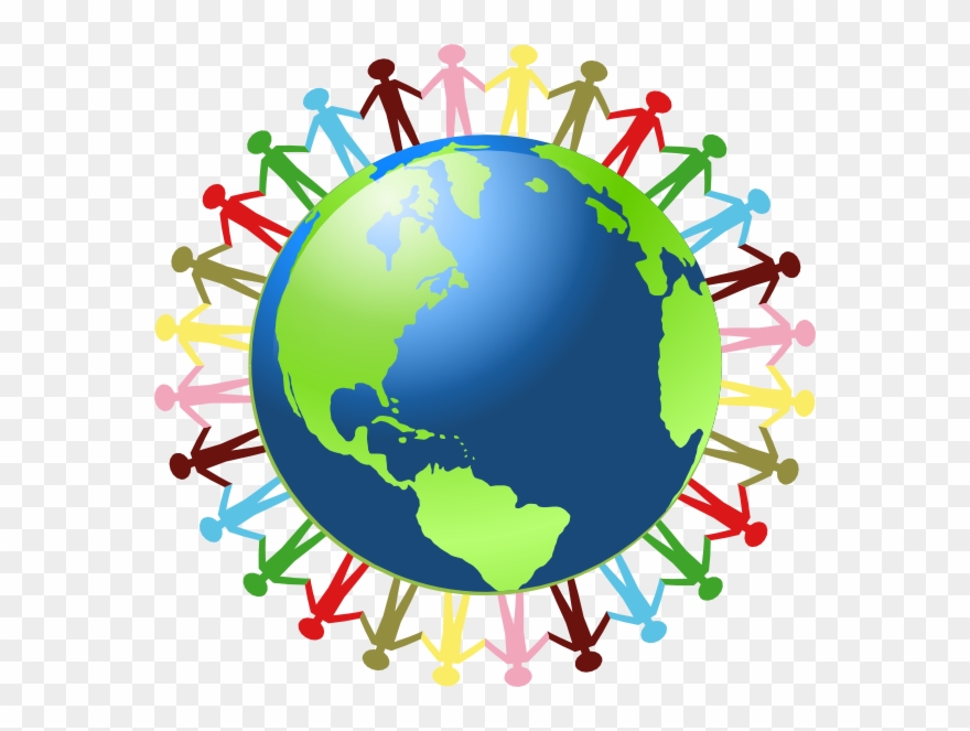 Around - The - World - Clipart - Gif People Around The World - Png Download
