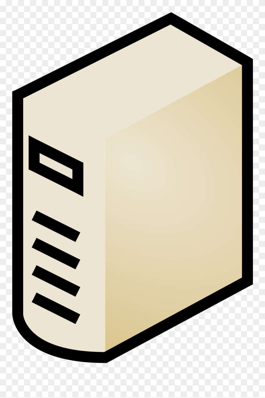 Computer Clipart Casing - Clip Art - Png Download