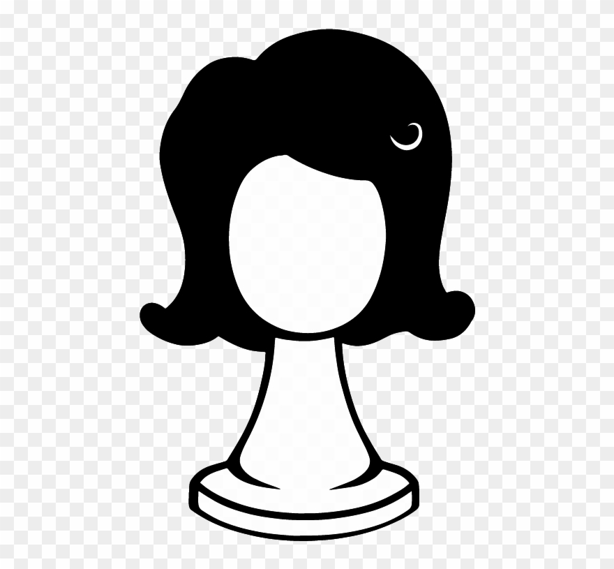 An Important Part Of The Healing Process For Many Cancer - Clip Art Wig Black And White - Png Download