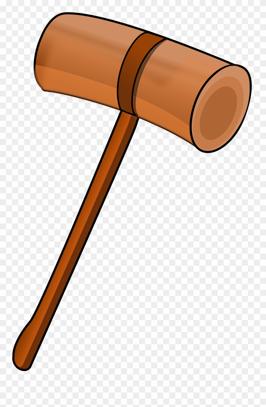 Free Stock Hammer Free On Dumielauxepices Net - Mallet Clipart - Png Download