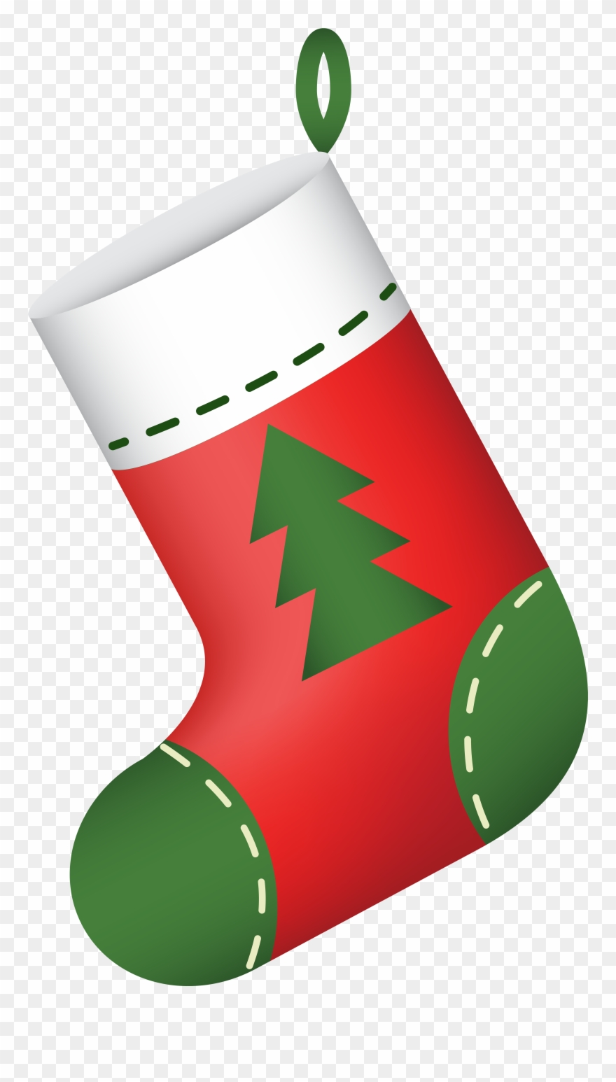 Transparent Christmas Stocking Clipart - Png Download