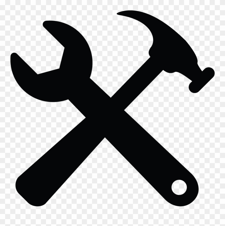 Computer Clipart Hand Tool - Tools Icon Transparent Background - Png Download