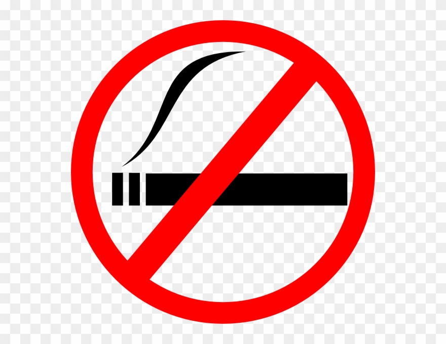 Health And Safety No Smoking Clipart