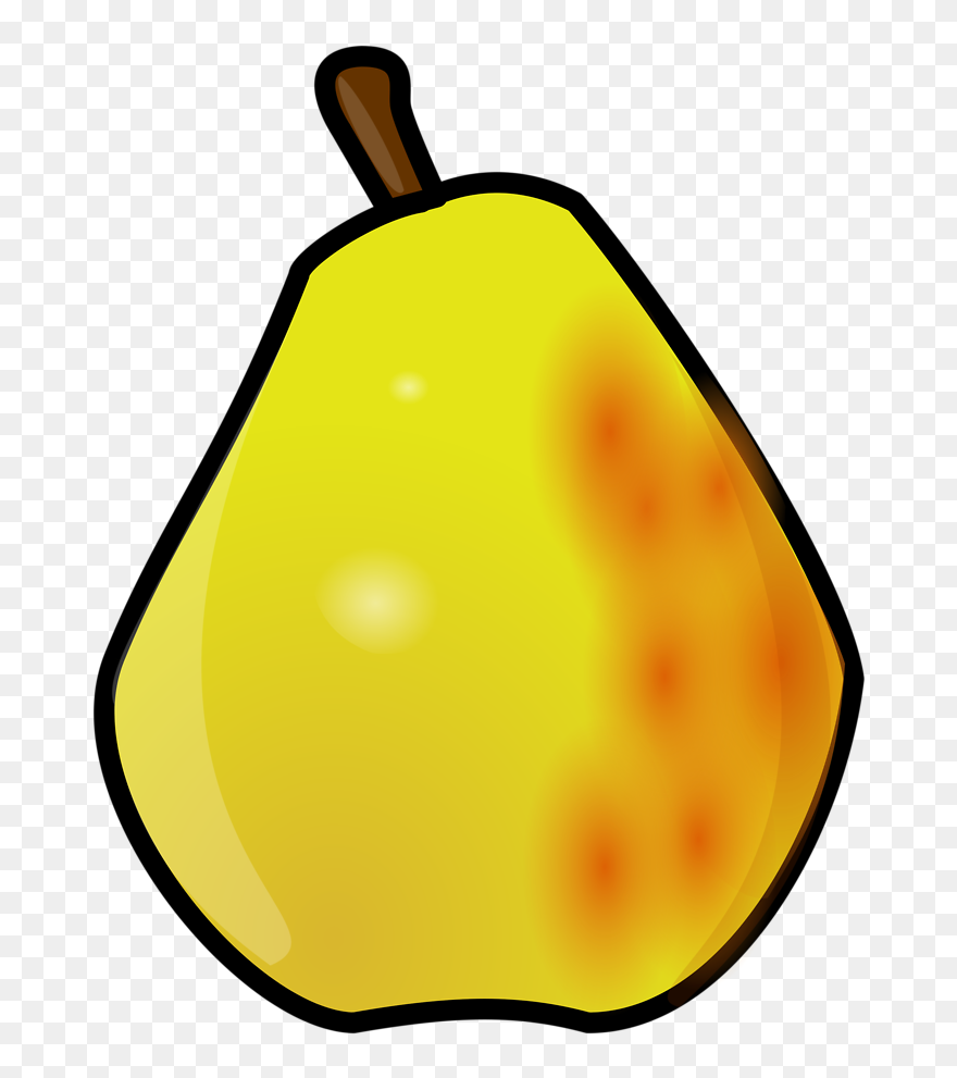 Clipart Info - Pear Clipart Transparent Background - Png Download