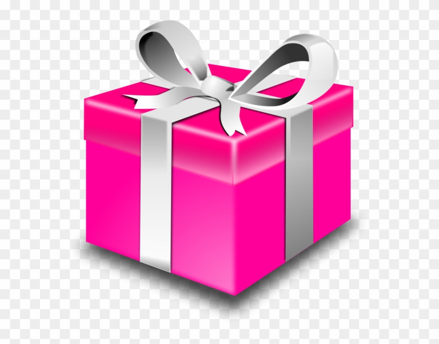 Present Or A Gift Wrapped Box Vector Clip - Christmas Gifts Clip Art - Png Download