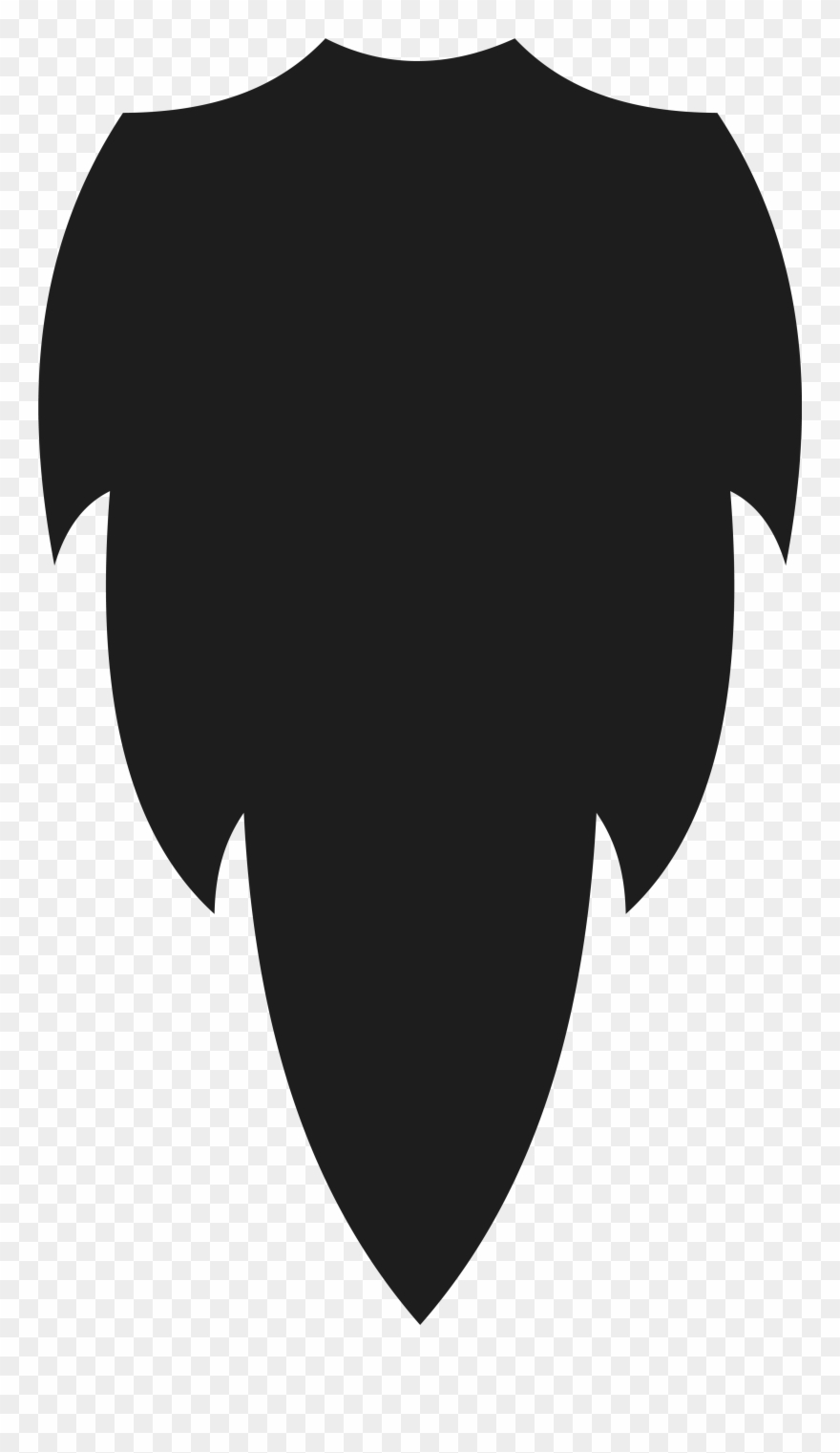 Beard Clipart - Long Beard Clip Art - Png Download