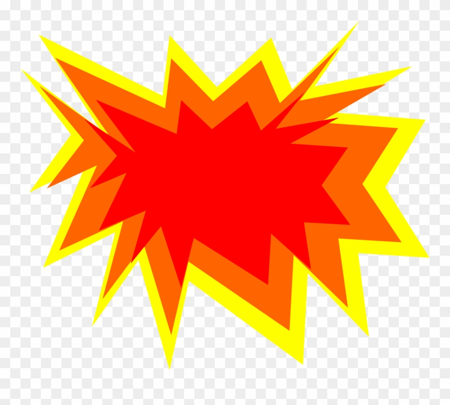 146,93kb Animated Explosion Microsoft Clipart - Transparent Background Explosion Clipart - Png Download