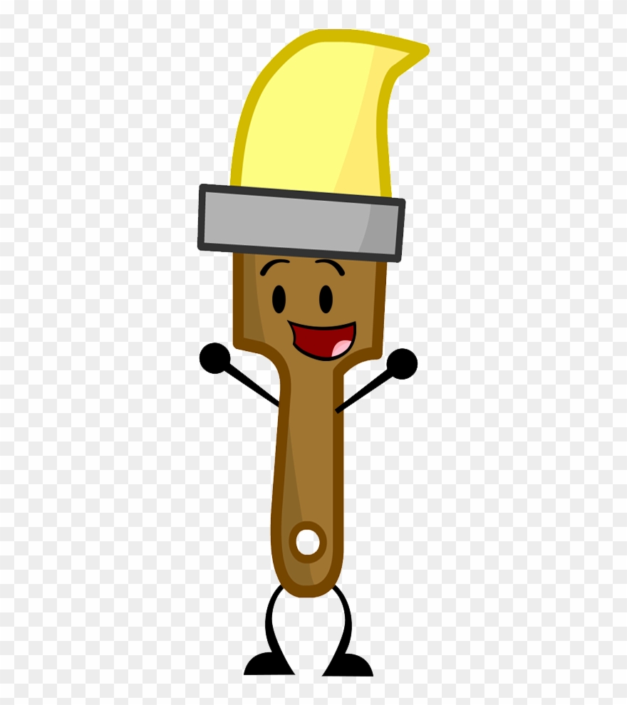 Cheseyfan213/the Story Of Paintbrush - Paint Brush Character Png Clipart