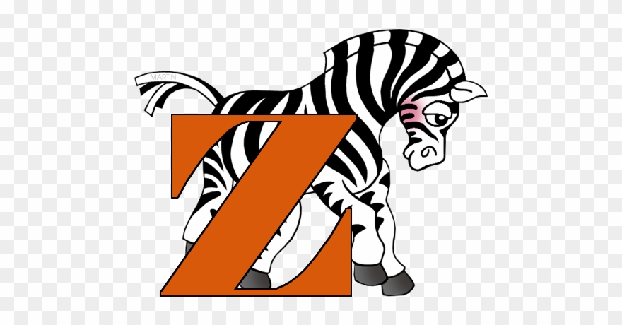 Free Alphabet Clip Art By Phillip Martin, Letter Z - Phillip Martin Clipart Animals - Png Download