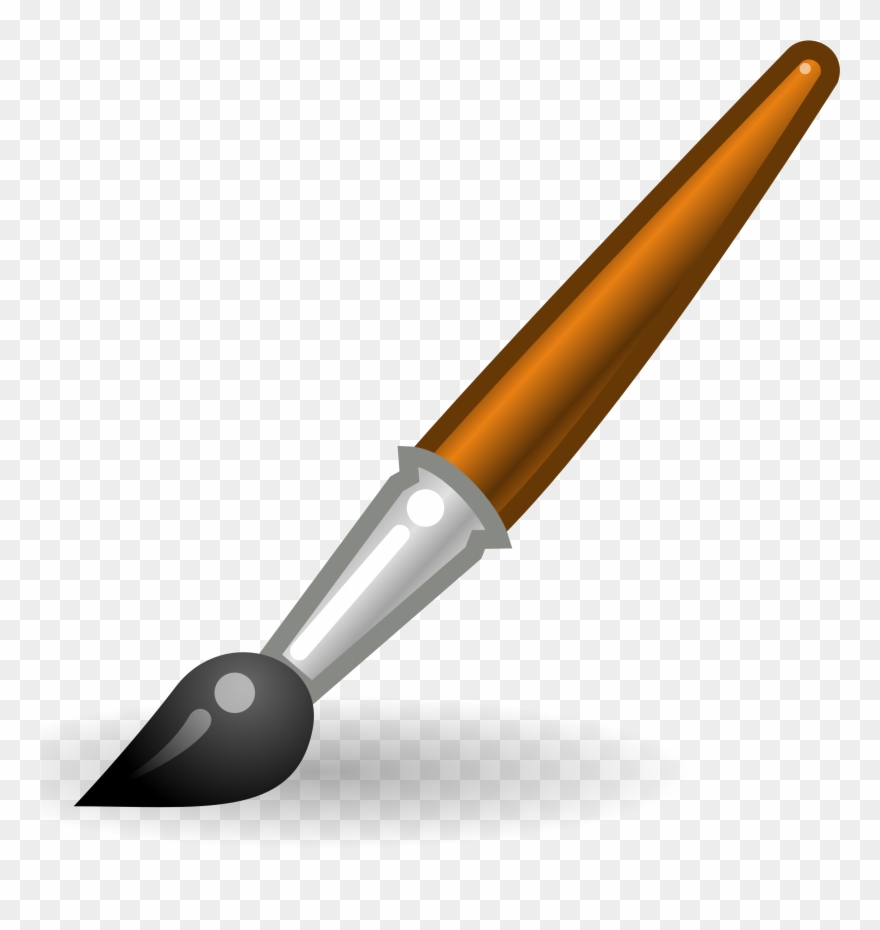 Paint Brush Clip Art - Paint Brush - Png Download
