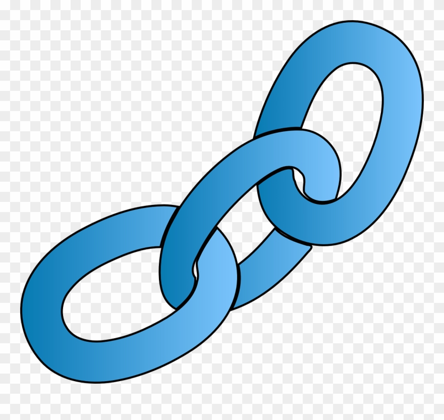 Malware Patrol - Blue Chain Clipart - Png Download