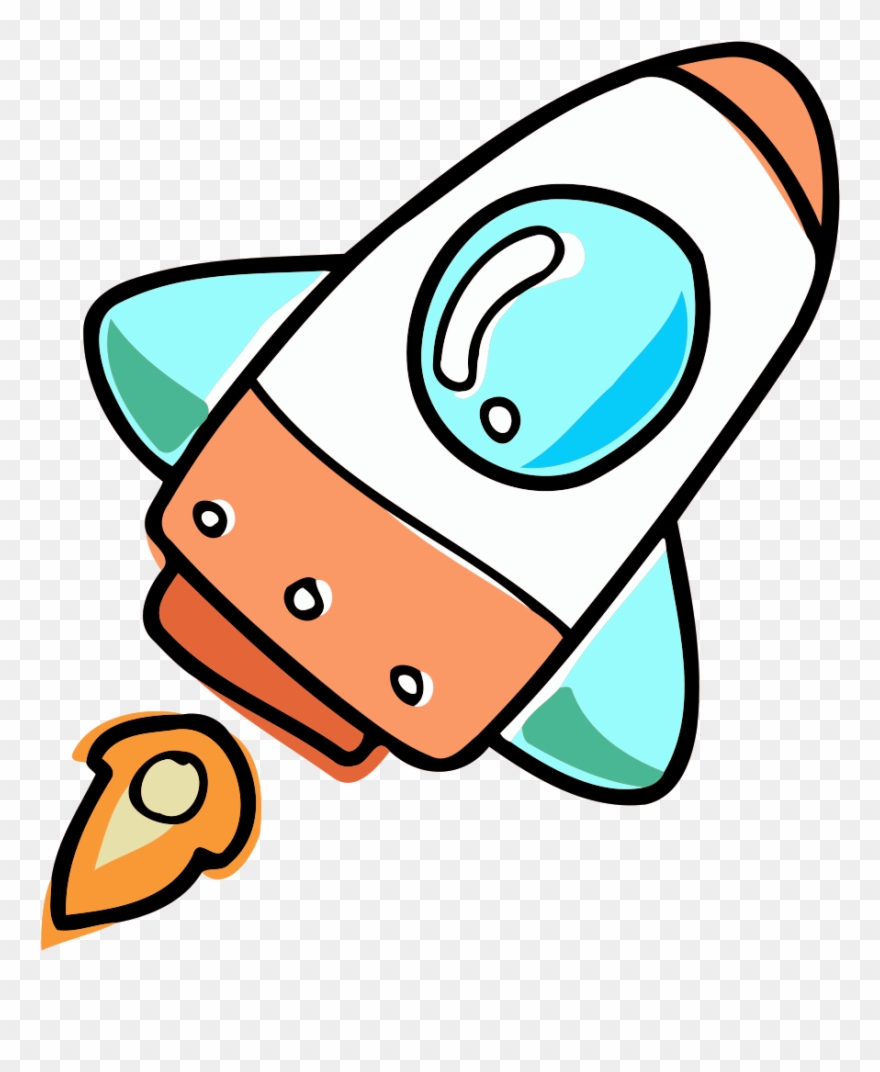 Clip Art Details - Clipart Rocket Ship Cartoon - Png Download