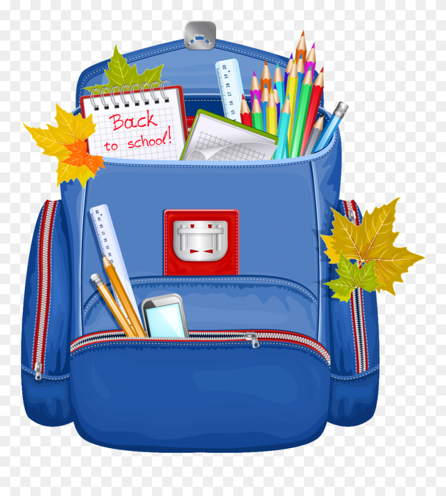 School Bag Clipart Png Transparent Png