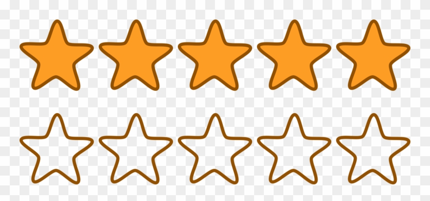 Star System Computer Icons Star Polygons In Art And - 5 Star Rating Clipart - Png Download