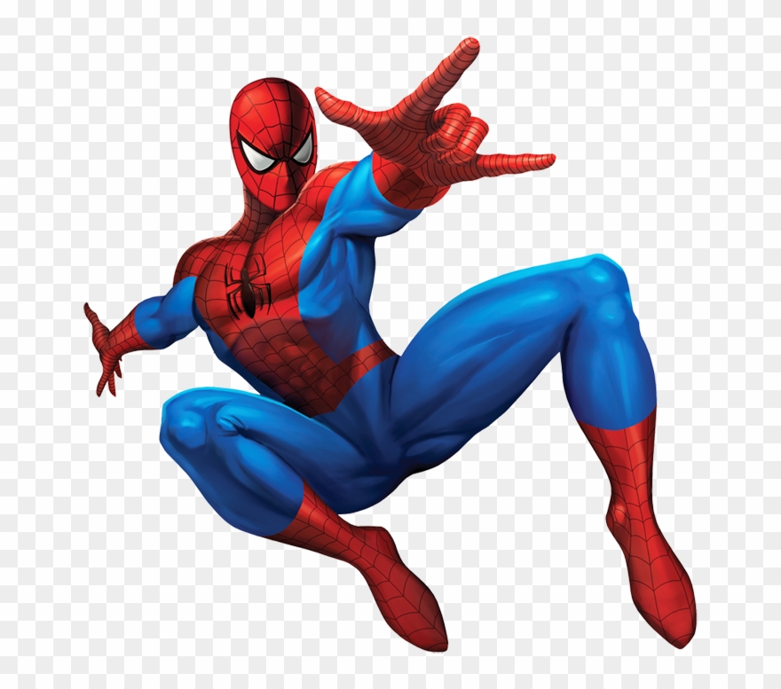 Marvel Clip Art Free Free Clipart Images - Spiderman Clipart - Png Download