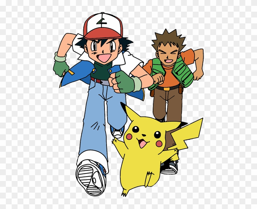 Misty Misty May May May Brock Max Max Ash Ash Ash, - Pokemon Brock Ash Pikachu Max May Clipart