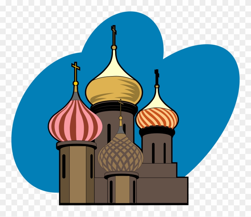 File Religion Svg Commons Clip Art - Moscow Red Square Clipart - Png Download