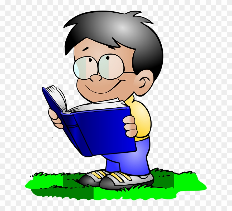 School Boy Svg Vector File, Vector Clip Art Svg File - Reading Icon Png Transparent Png