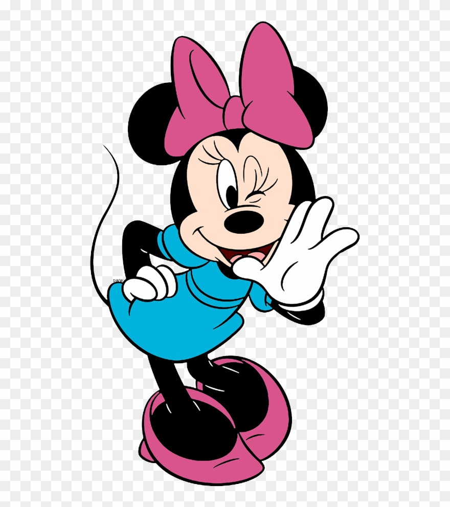 New Minnie Telling A Secret - Disney Minnie Mouse Easy To Carry Teepee Play Tent Clipart