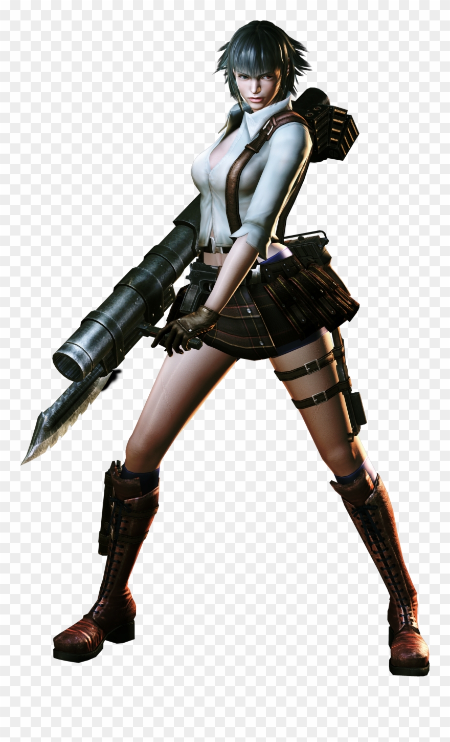 Devil May Cry Clipart Logo - Lady Costumes Dmc 4 - Png Download