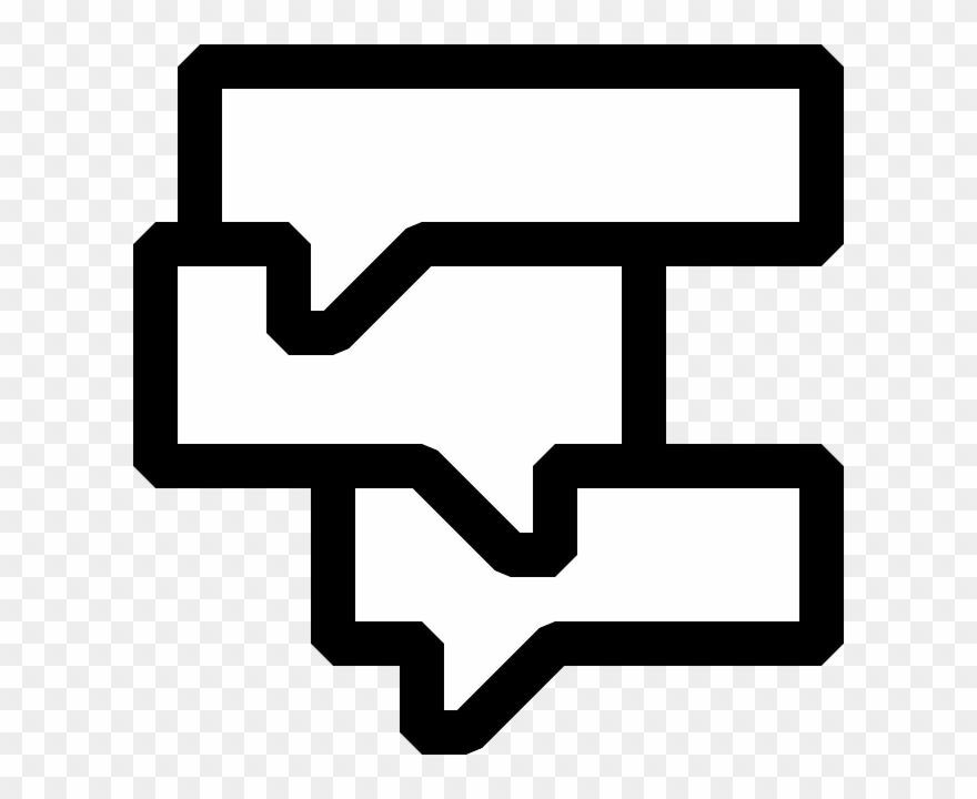 Free Vector Black White Callouts Clip Art - Callouts Clipart - Png Download