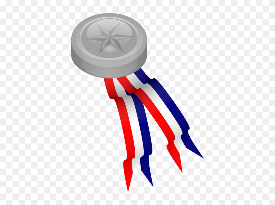 Image Black And White Gold Silver Award Bronze - Medal Clip Art - Png Download
