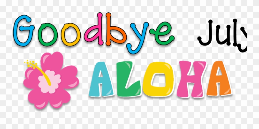 Crayons Cuties In Kindergarten July Aloha August - Clip Art For August - Png Download