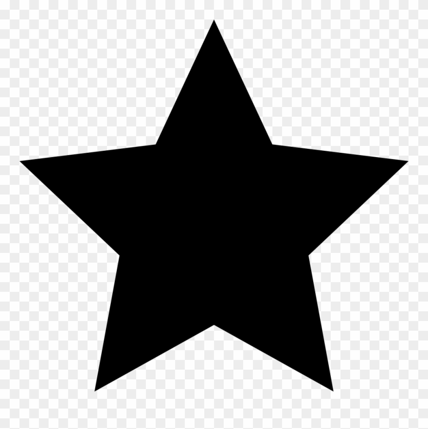 Black Star Clipart Clipart Panda Free Clipart Images - Star Png No Background Transparent Png