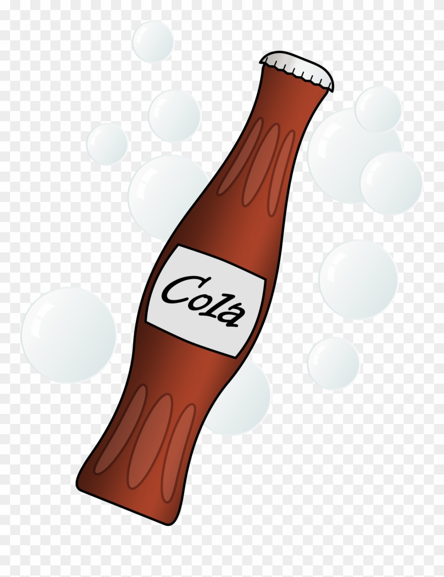 Soda Drinks Clip Art - Cola Bottle Clipart - Png Download
