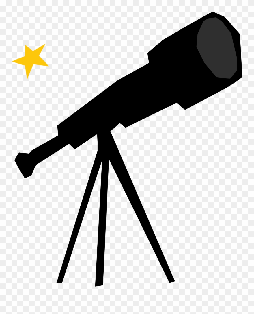 May The 4th Be With You - Clipart Telescope - Png Download