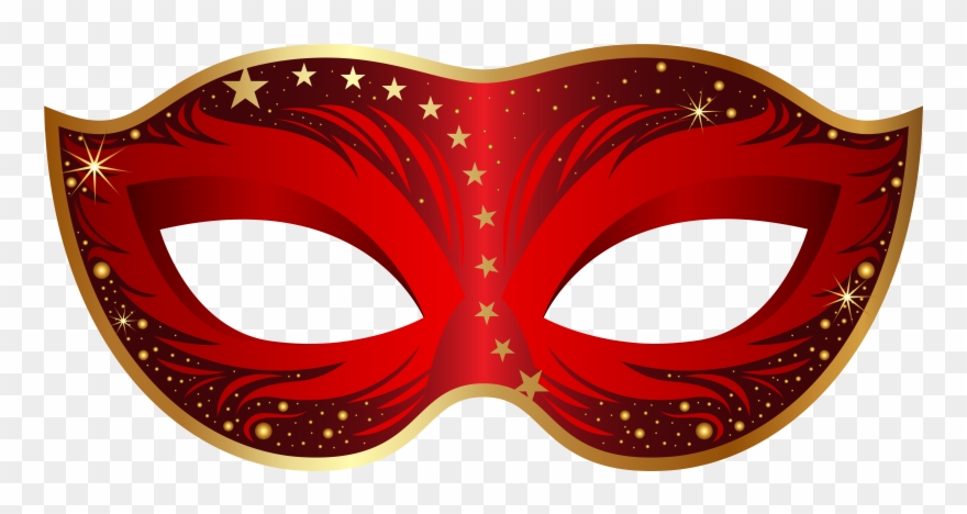 Collection Of Red Masquerade Mask Clipart High Quality, - Carnival Mask Clip Art - Png Download