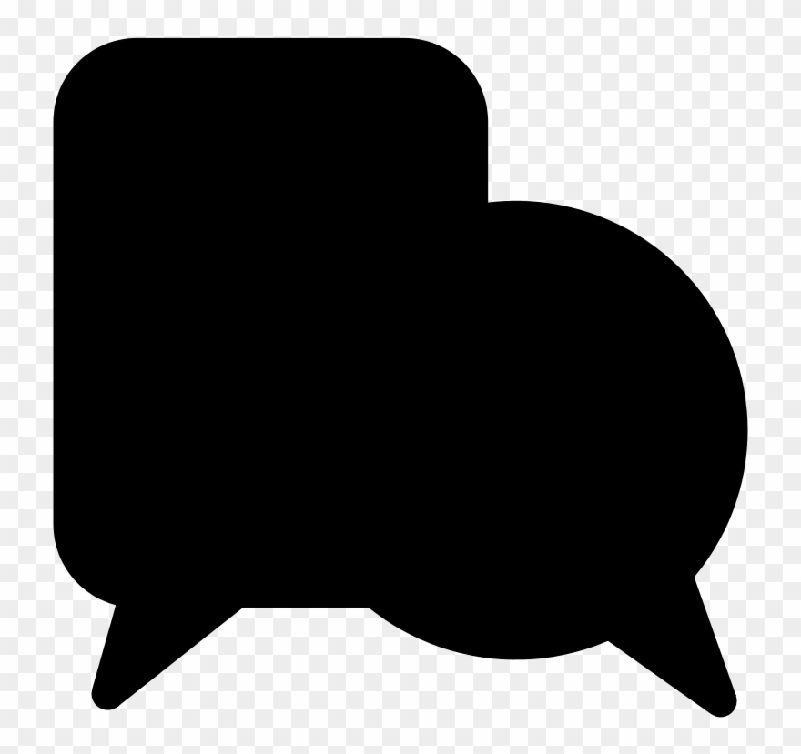 Discussion Icon White Clipart