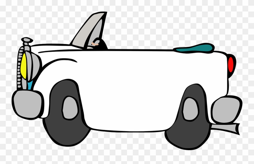 รถ สี ขาว การ์ตูน Clipart