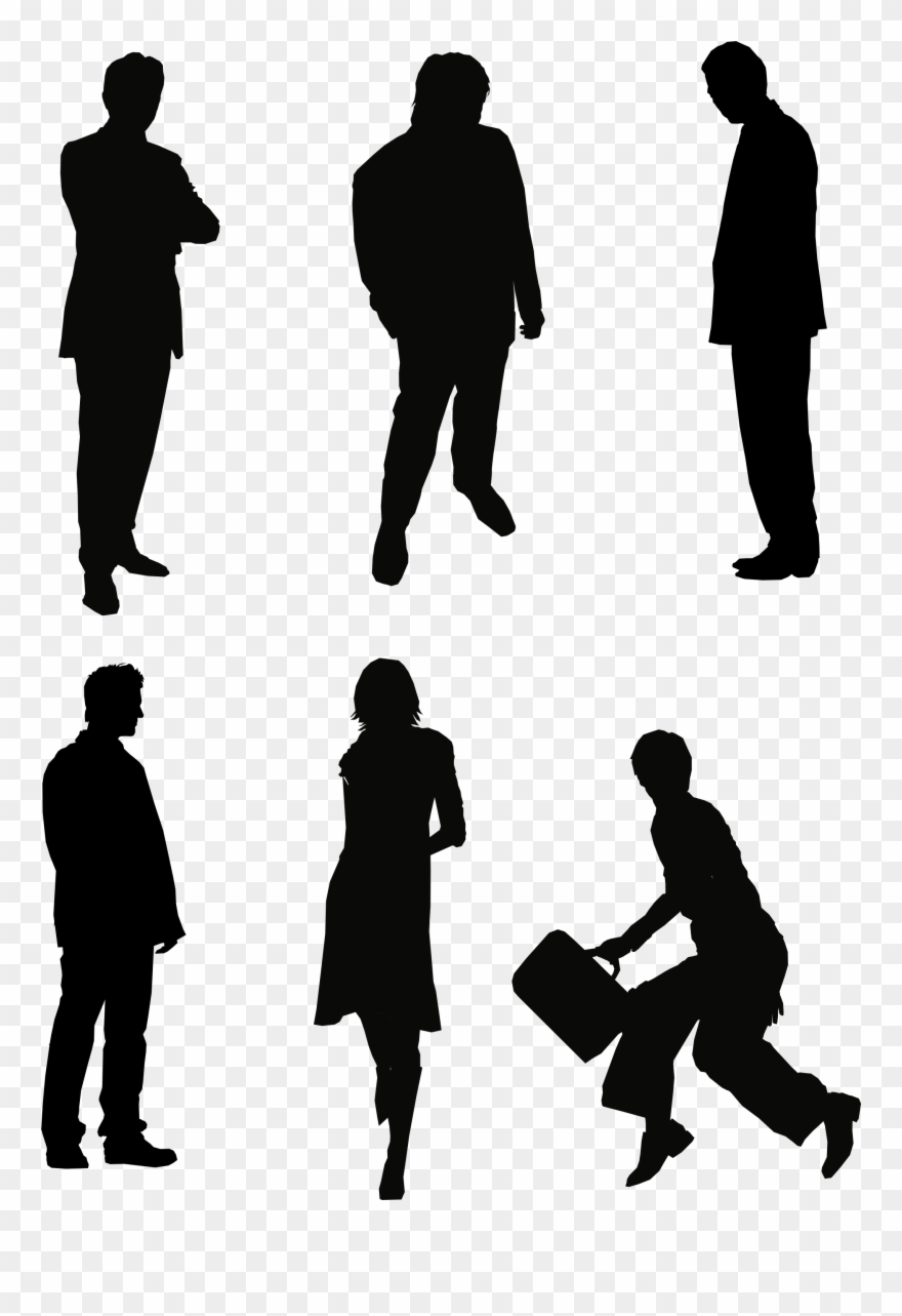 Popular Images - Human Silhouette Png Photoshop Clipart