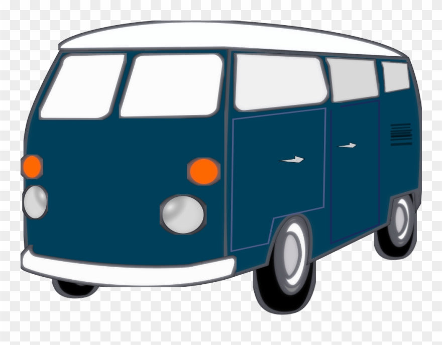 Good Old Van - Van Clip Art - Png Download