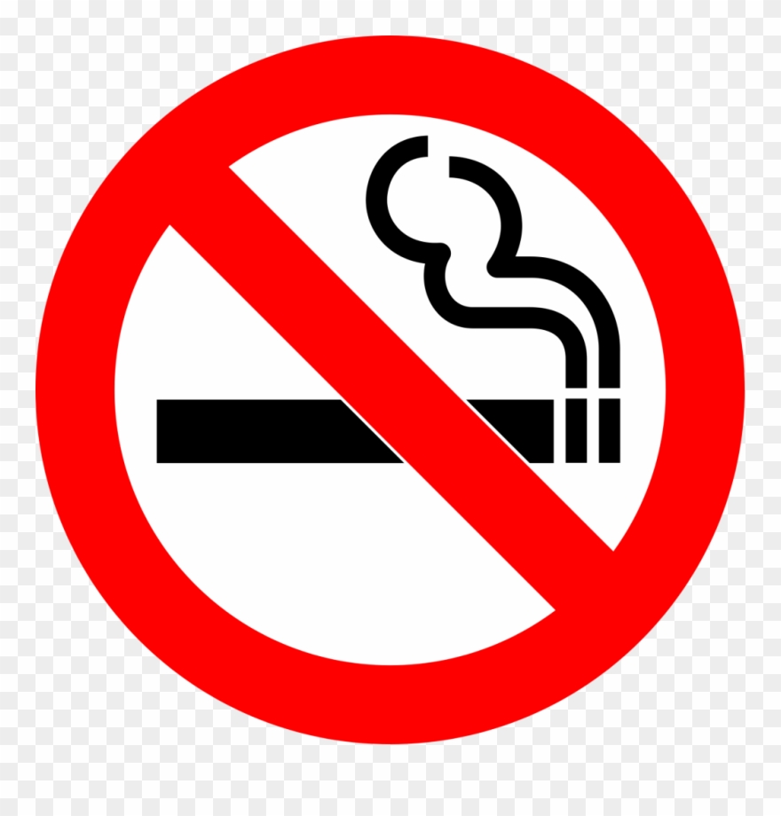 File - No Smoking - Svg - No Smoking Clipart